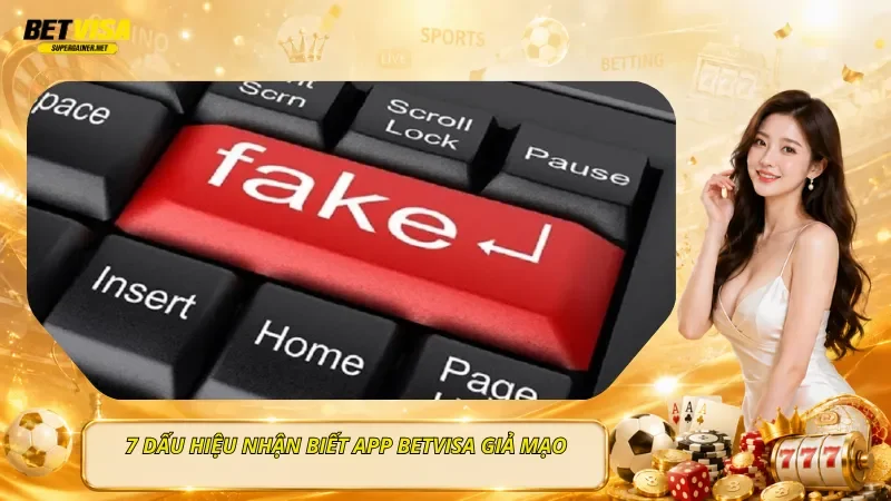 7 Dấu Hiệu Nhận Biết App BetVisa Giả Mạo