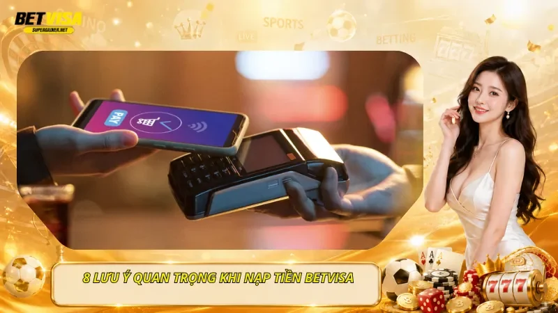 8 Lưu Ý Quan Trọng Khi Nạp Tiền BetVisa