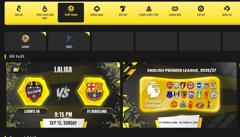 thể thao betvisa